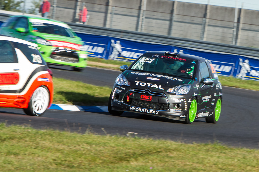 Jacob fik en god afslutning på sin debutsæson i Citroën DS3 Cup
(Foto: Gripping Media)